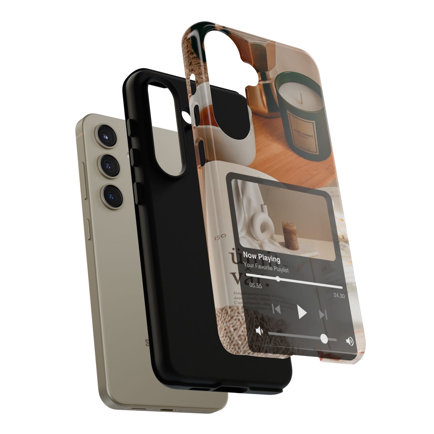Stylish Phone Case for Music Lovers, Tough Cases, Customizable, Gifts for Her, Tech Accessories, Everyday Style