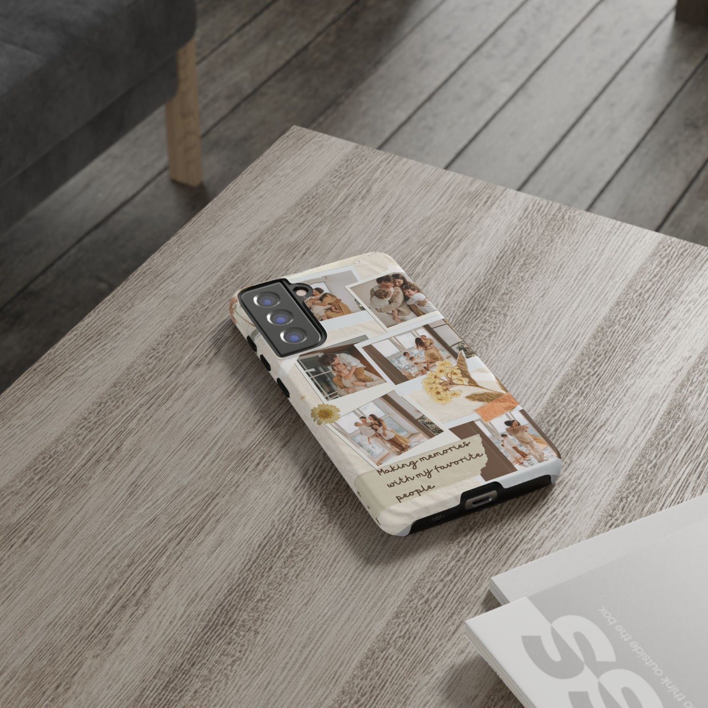 Phone Case - Photo Collage, Making Memories with My Favorite People, Custom Design, Gift for Friends and Family