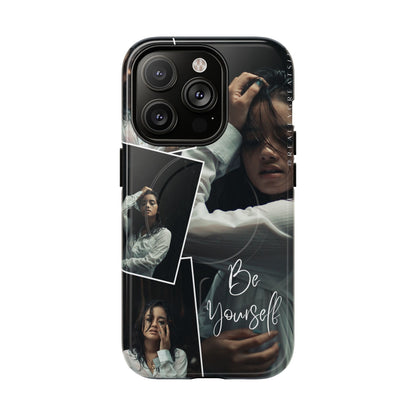 Be Yourself Tough Magnetic Case, Inspirational Phone Cover, Magnetic Case for iPhone, Aesthetic Phone Accessories, Gift for Her, Photo [...]