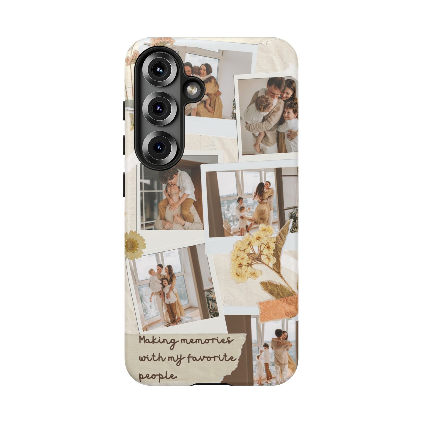 Phone Case - Photo Collage, Making Memories with My Favorite People, Custom Design, Gift for Friends and Family