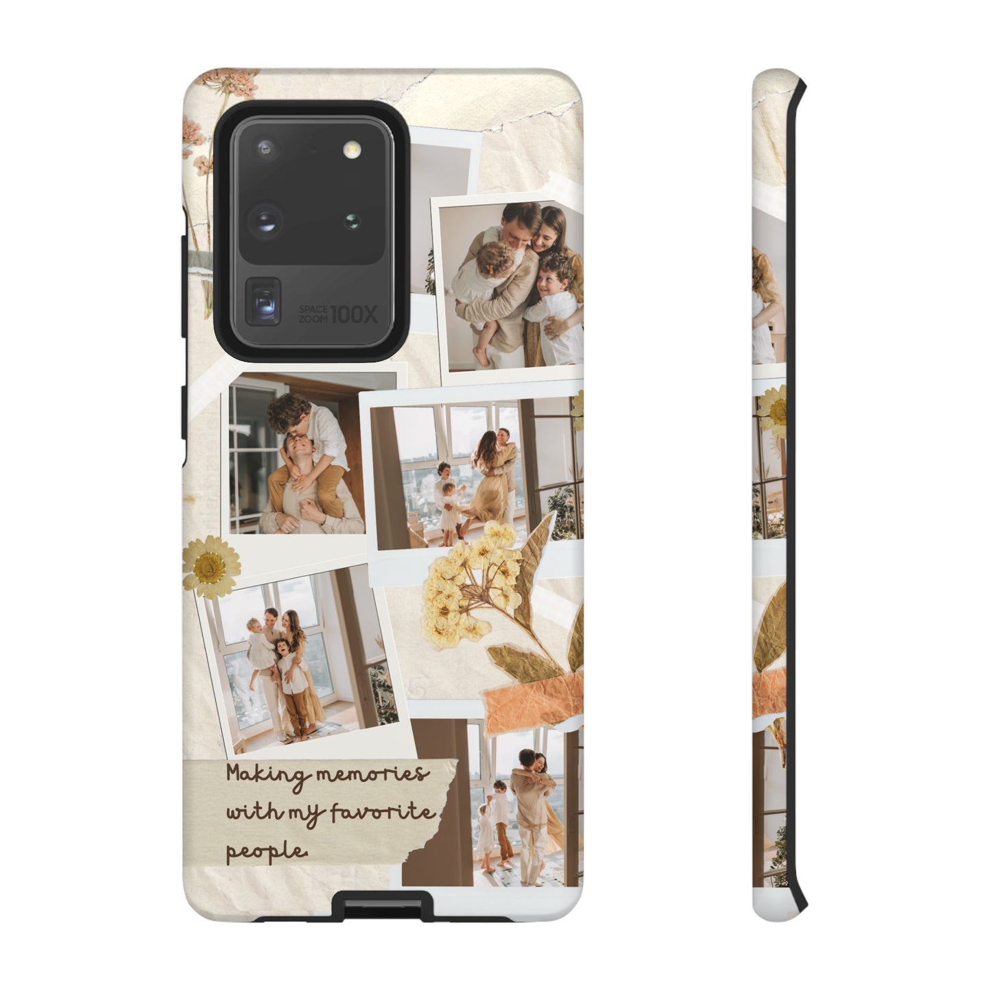 Phone Case - Photo Collage, Making Memories with My Favorite People, Custom Design, Gift for Friends and Family