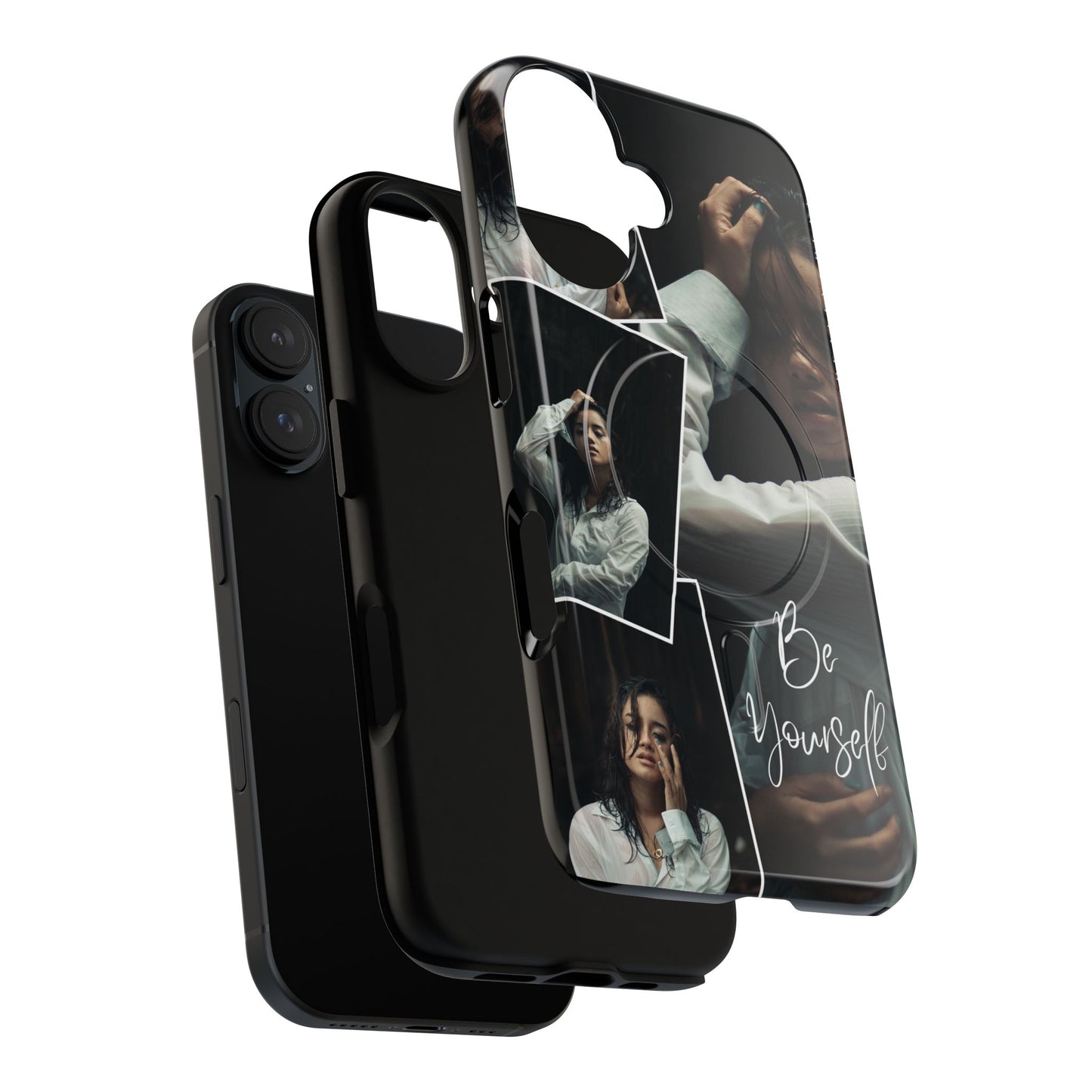 Be Yourself Tough Magnetic Case, Inspirational Phone Cover, Magnetic Case for iPhone, Aesthetic Phone Accessories, Gift for Her, Photo [...]
