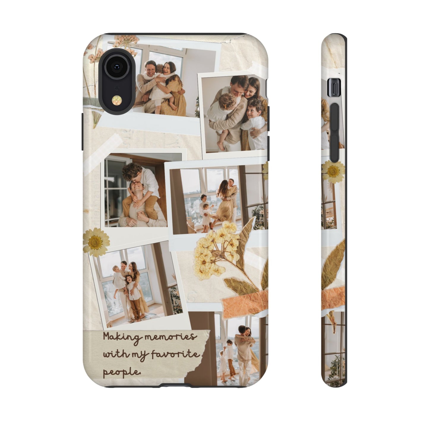 Phone Case - Photo Collage, Making Memories with My Favorite People, Custom Design, Gift for Friends and Family