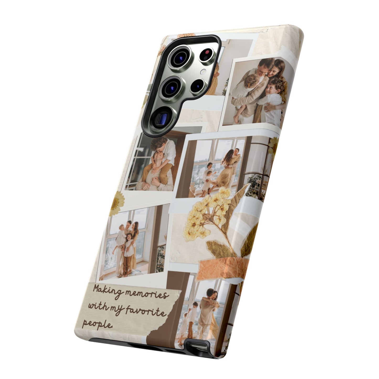 Phone Case - Photo Collage, Making Memories with My Favorite People, Custom Design, Gift for Friends and Family