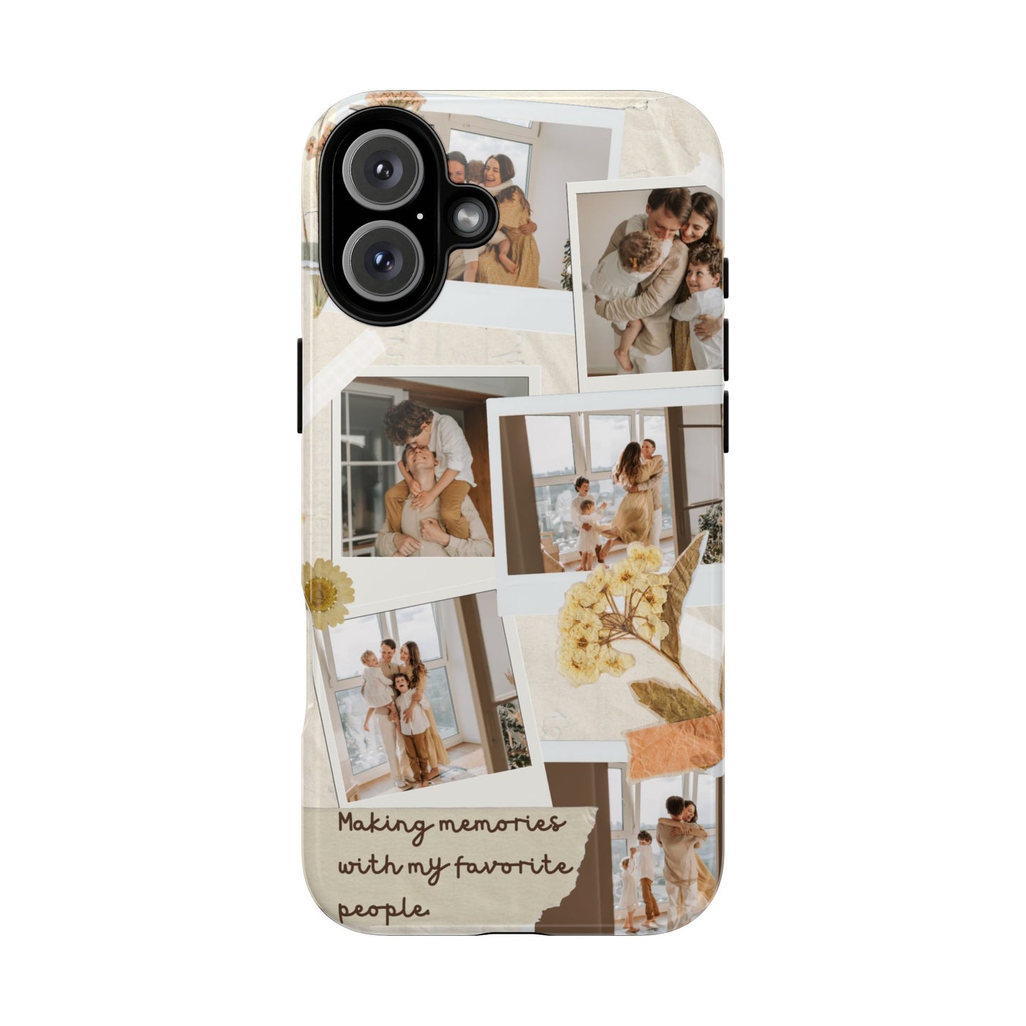 Phone Case - Photo Collage, Making Memories with My Favorite People, Custom Design, Gift for Friends and Family