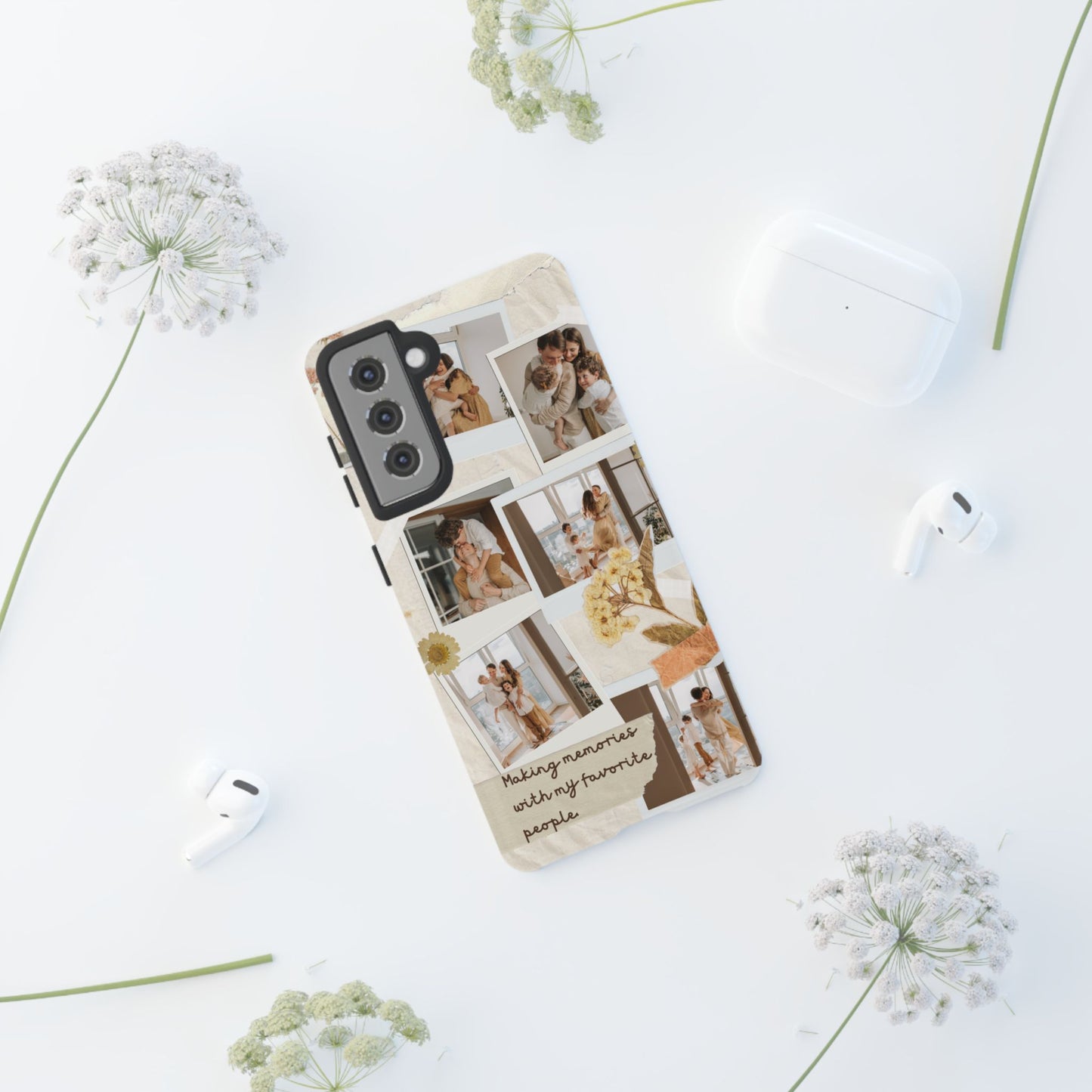 Phone Case - Photo Collage, Making Memories with My Favorite People, Custom Design, Gift for Friends and Family