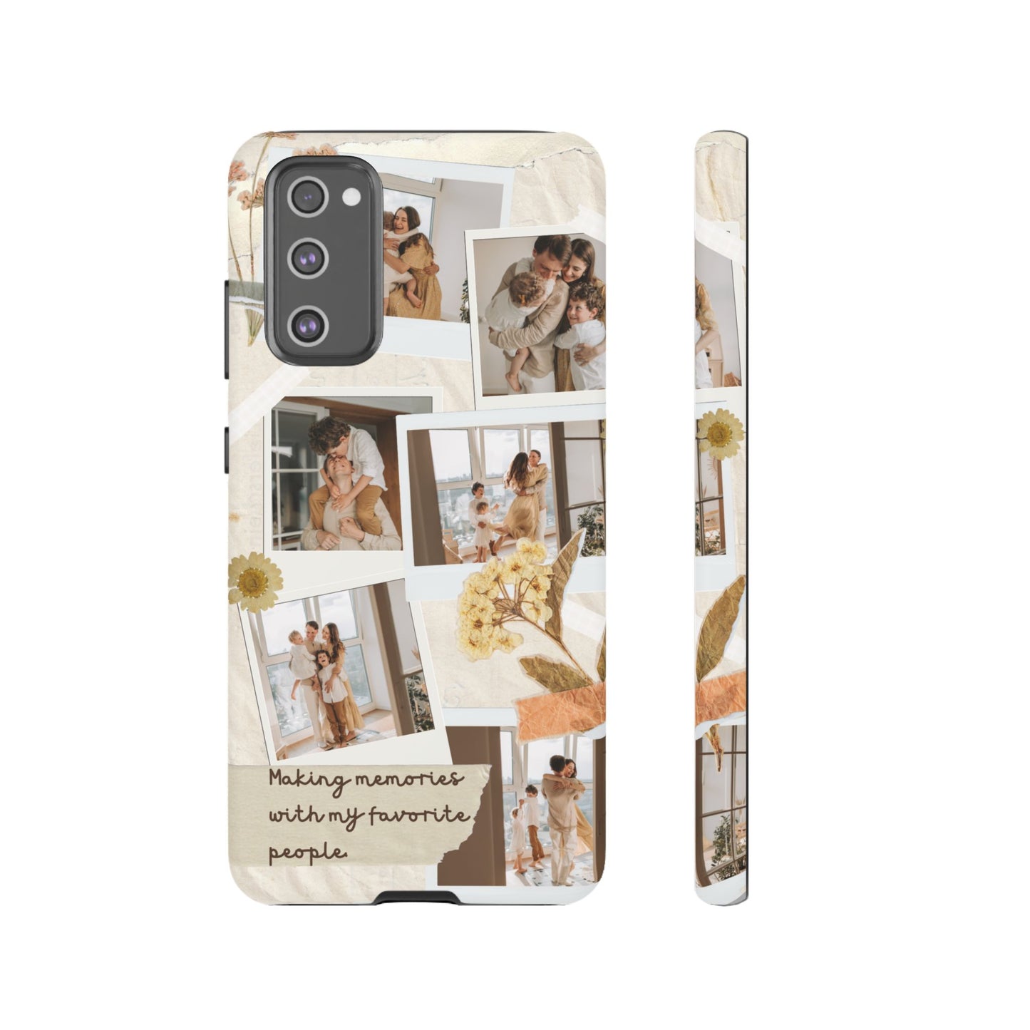 Phone Case - Photo Collage, Making Memories with My Favorite People, Custom Design, Gift for Friends and Family