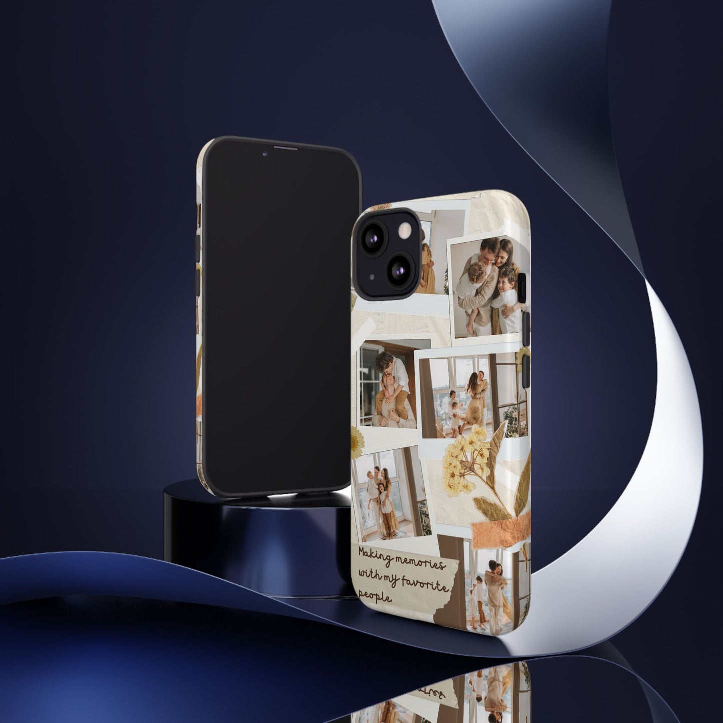 Phone Case - Photo Collage, Making Memories with My Favorite People, Custom Design, Gift for Friends and Family