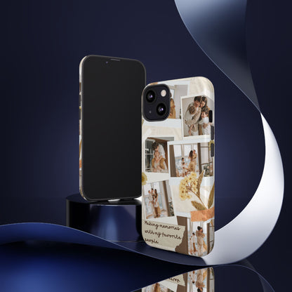 Phone Case - Photo Collage, Making Memories with My Favorite People, Custom Design, Gift for Friends and Family