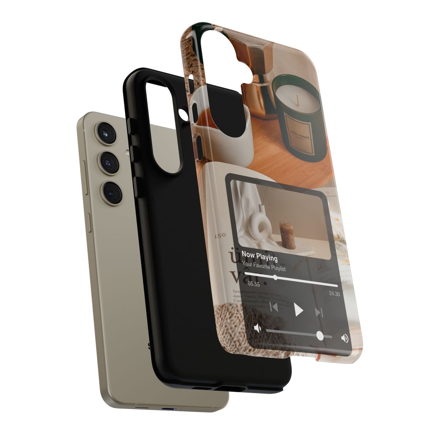 Stylish Phone Case for Music Lovers, Tough Cases, Customizable, Gifts for Her, Tech Accessories, Everyday Style