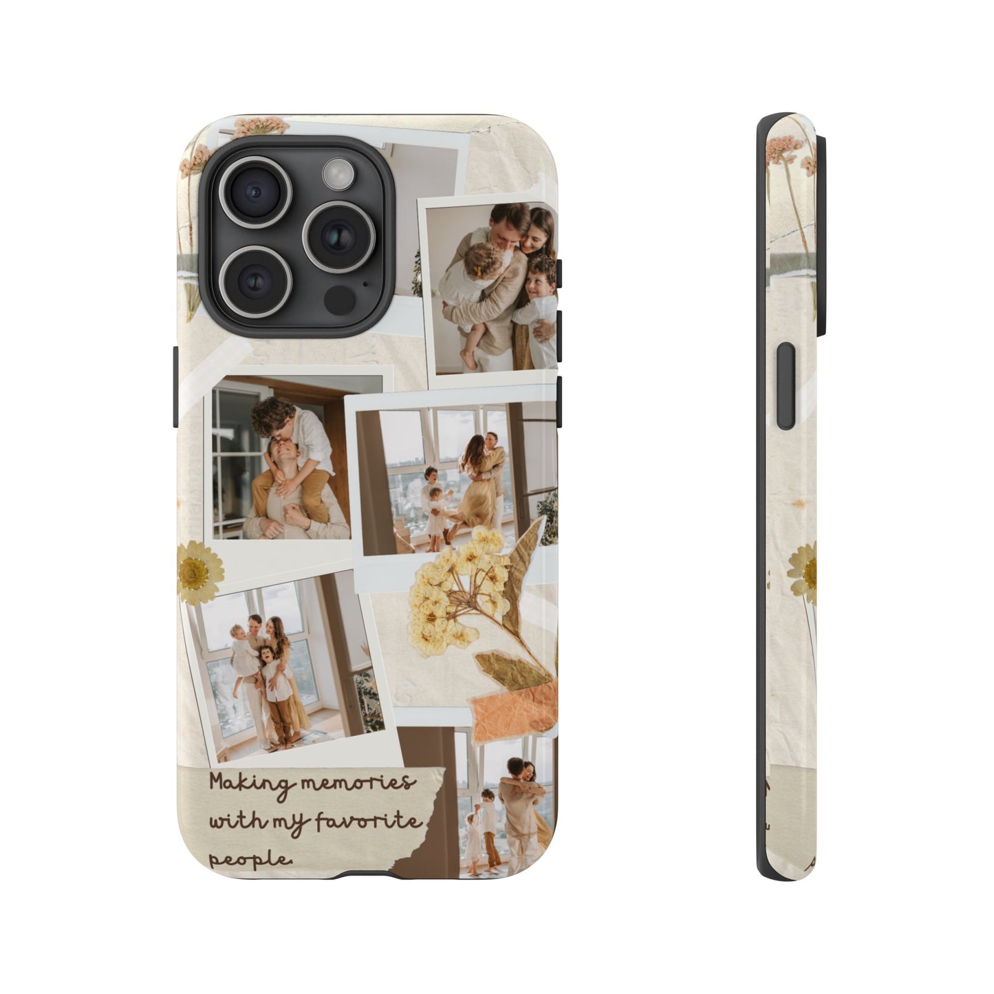 Phone Case - Photo Collage, Making Memories with My Favorite People, Custom Design, Gift for Friends and Family