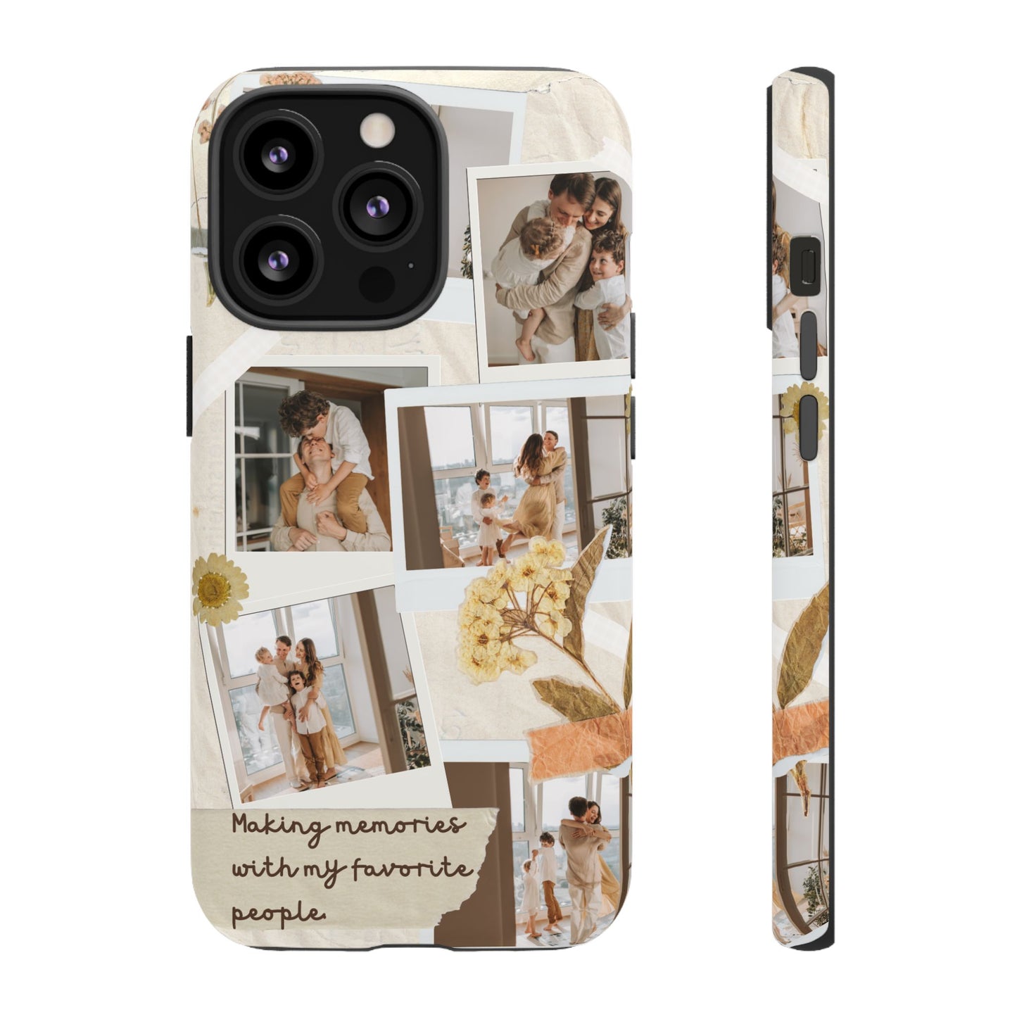 Phone Case - Photo Collage, Making Memories with My Favorite People, Custom Design, Gift for Friends and Family