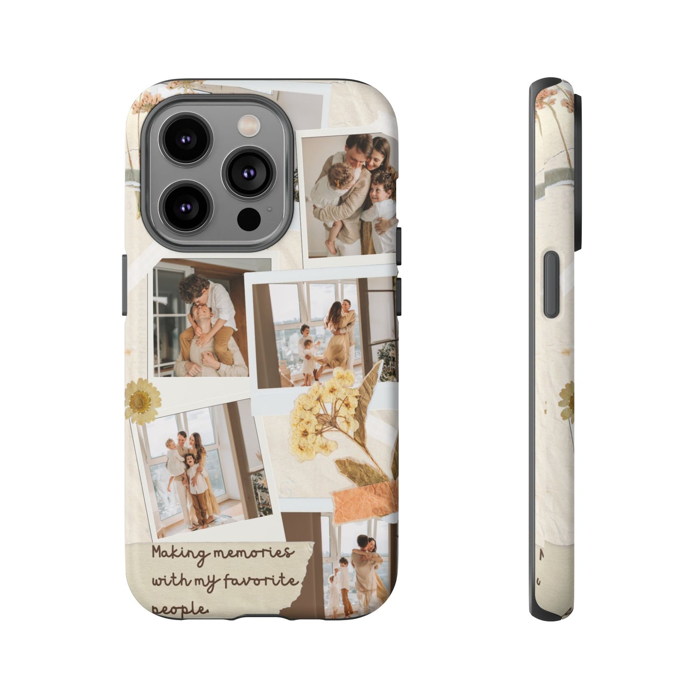 Phone Case - Photo Collage, Making Memories with My Favorite People, Custom Design, Gift for Friends and Family