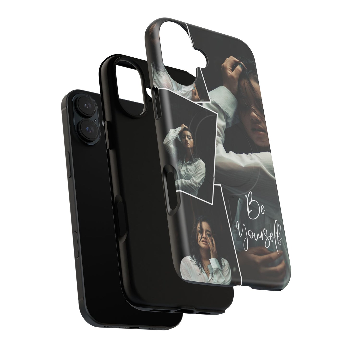 Be Yourself Tough Magnetic Case, Inspirational Phone Cover, Magnetic Case for iPhone, Aesthetic Phone Accessories, Gift for Her, Photo [...]
