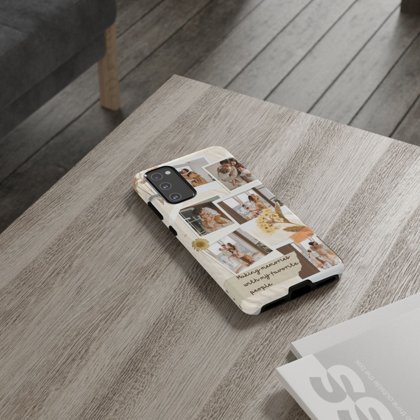 Phone Case - Photo Collage, Making Memories with My Favorite People, Custom Design, Gift for Friends and Family