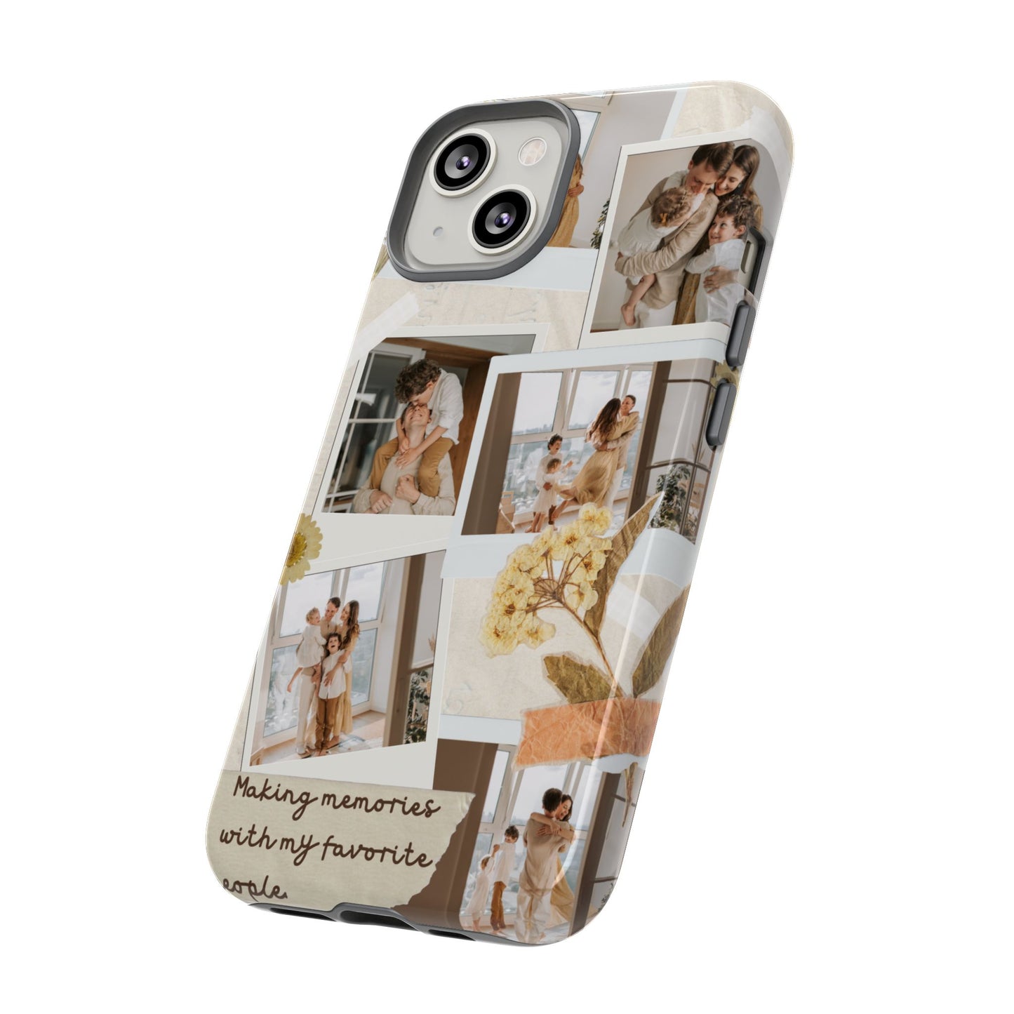 Phone Case - Photo Collage, Making Memories with My Favorite People, Custom Design, Gift for Friends and Family