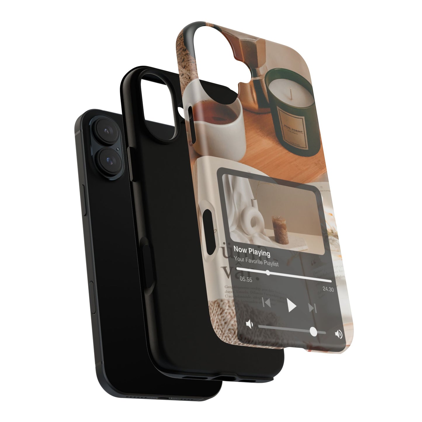 Stylish Phone Case for Music Lovers, Tough Cases, Customizable, Gifts for Her, Tech Accessories, Everyday Style