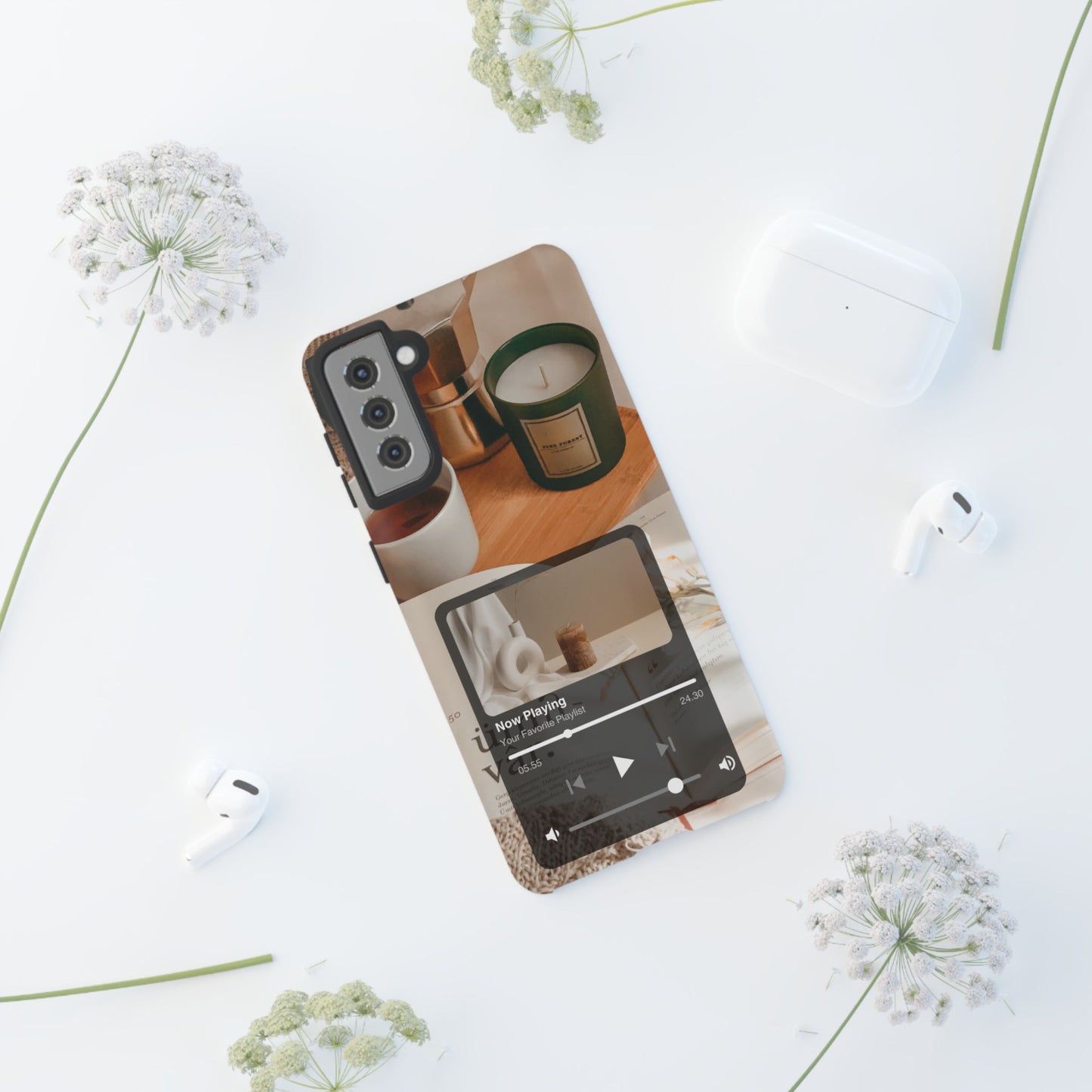 Stylish Phone Case for Music Lovers, Tough Cases, Customizable, Gifts for Her, Tech Accessories, Everyday Style