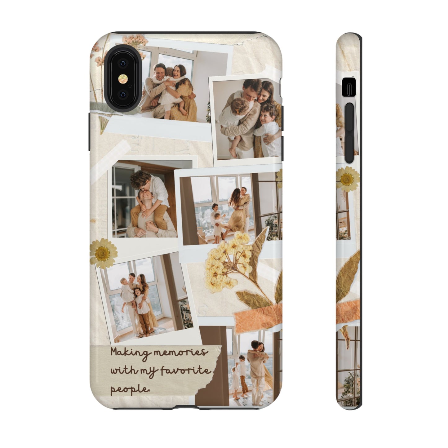 Phone Case - Photo Collage, Making Memories with My Favorite People, Custom Design, Gift for Friends and Family