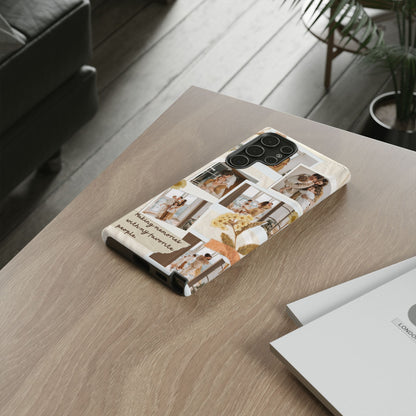 Phone Case - Photo Collage, Making Memories with My Favorite People, Custom Design, Gift for Friends and Family