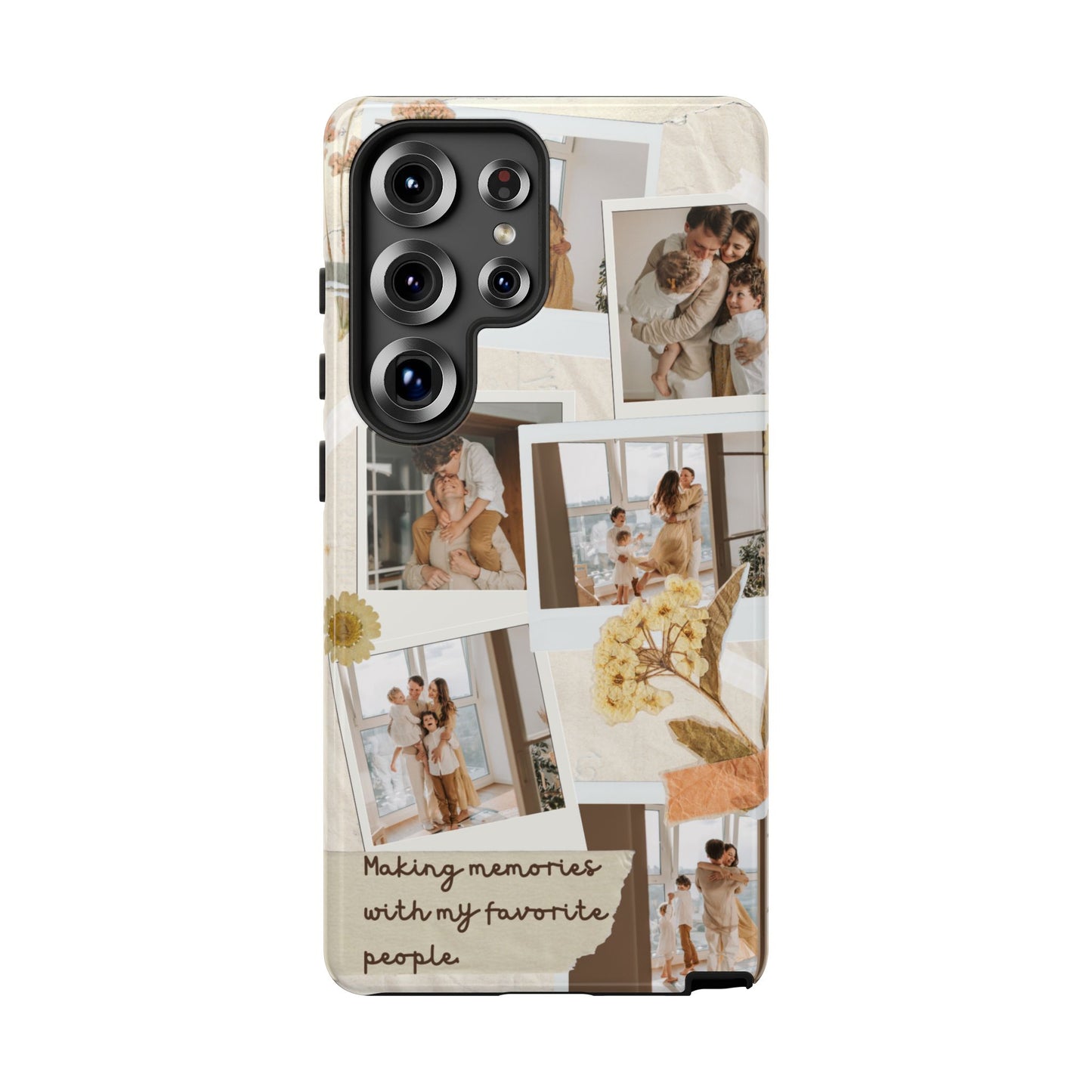 Phone Case - Photo Collage, Making Memories with My Favorite People, Custom Design, Gift for Friends and Family