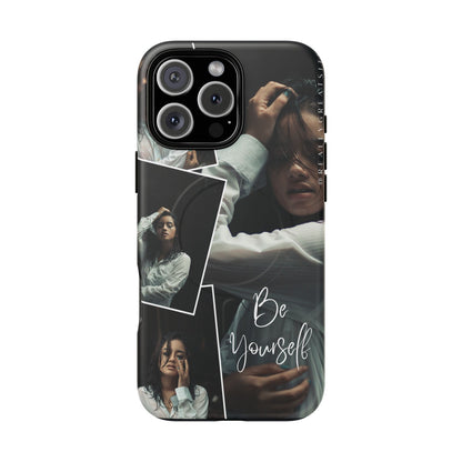 Be Yourself Tough Magnetic Case, Inspirational Phone Cover, Magnetic Case for iPhone, Aesthetic Phone Accessories, Gift for Her, Photo [...]