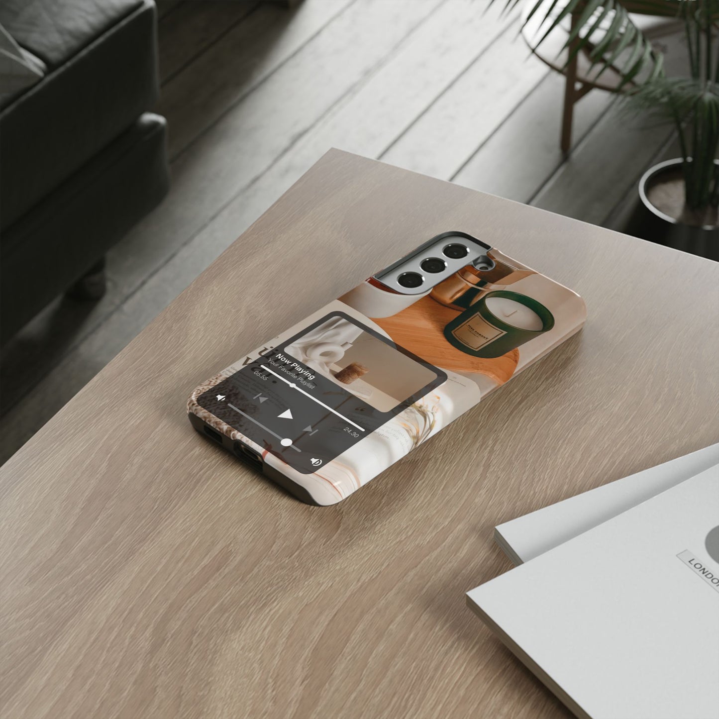 Stylish Phone Case for Music Lovers, Tough Cases, Customizable, Gifts for Her, Tech Accessories, Everyday Style