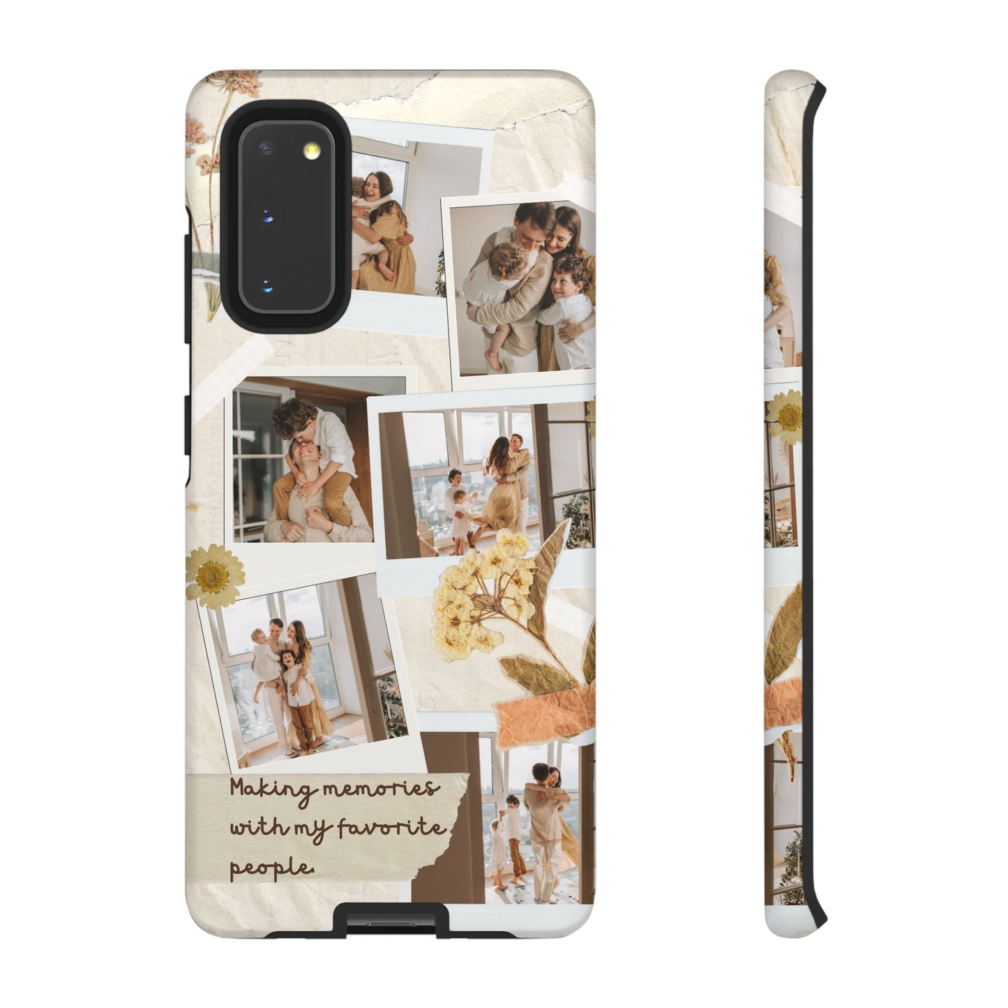 Phone Case - Photo Collage, Making Memories with My Favorite People, Custom Design, Gift for Friends and Family
