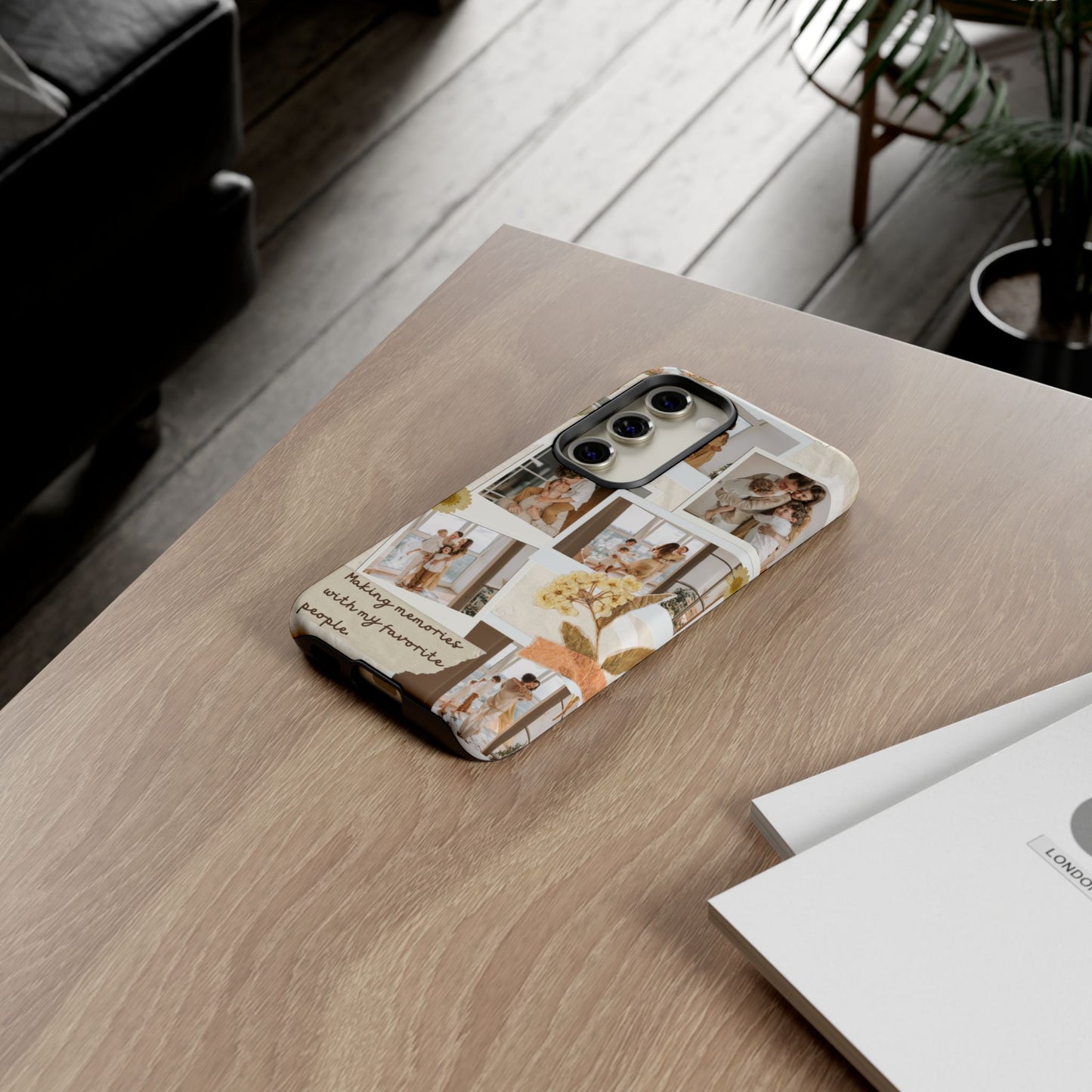 Phone Case - Photo Collage, Making Memories with My Favorite People, Custom Design, Gift for Friends and Family