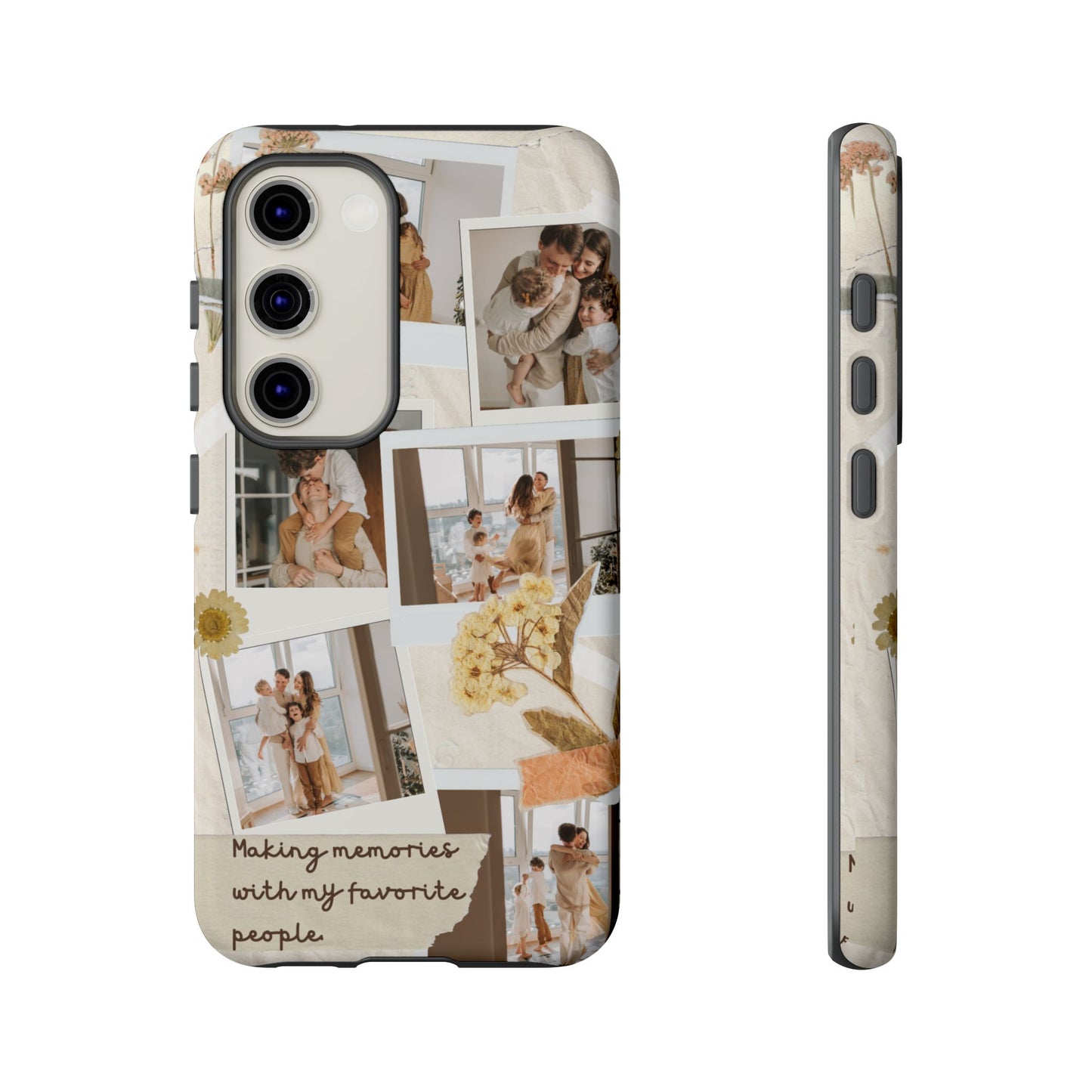 Phone Case - Photo Collage, Making Memories with My Favorite People, Custom Design, Gift for Friends and Family