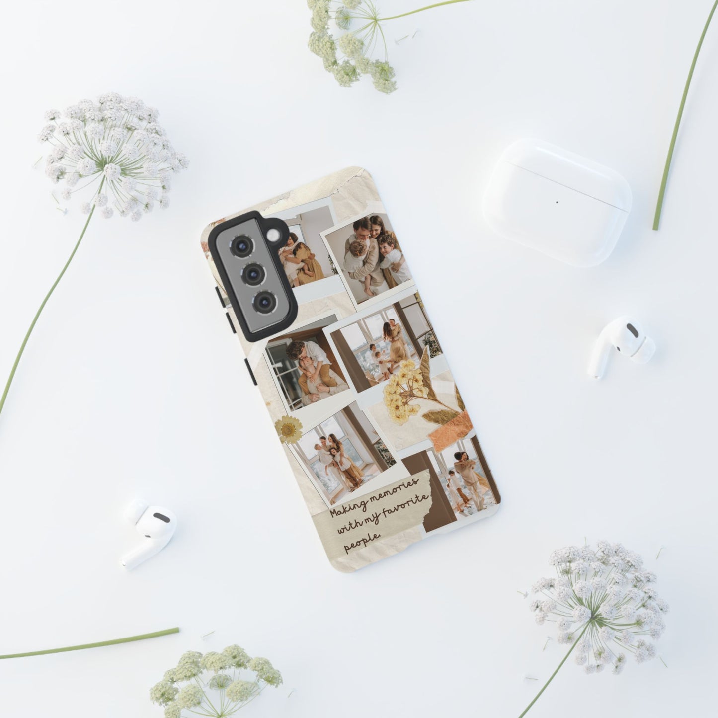 Phone Case - Photo Collage, Making Memories with My Favorite People, Custom Design, Gift for Friends and Family
