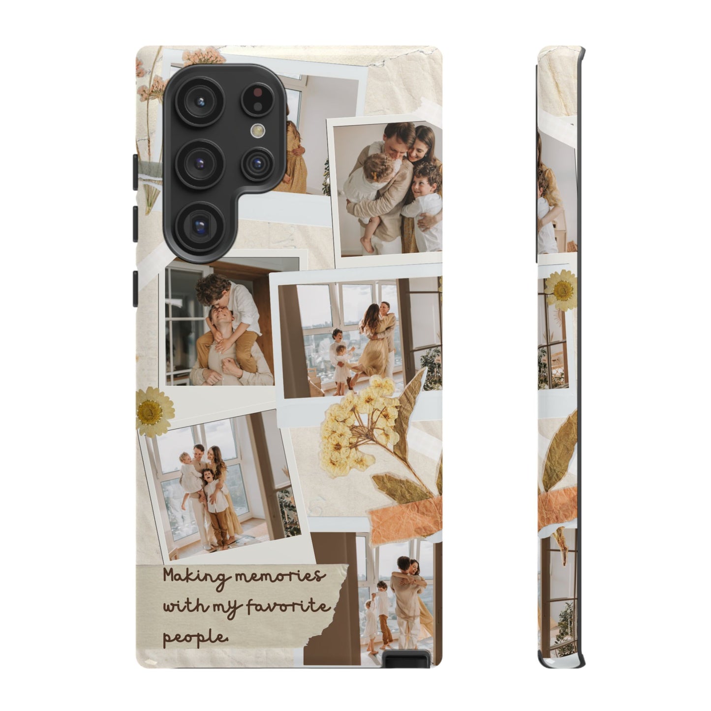 Phone Case - Photo Collage, Making Memories with My Favorite People, Custom Design, Gift for Friends and Family