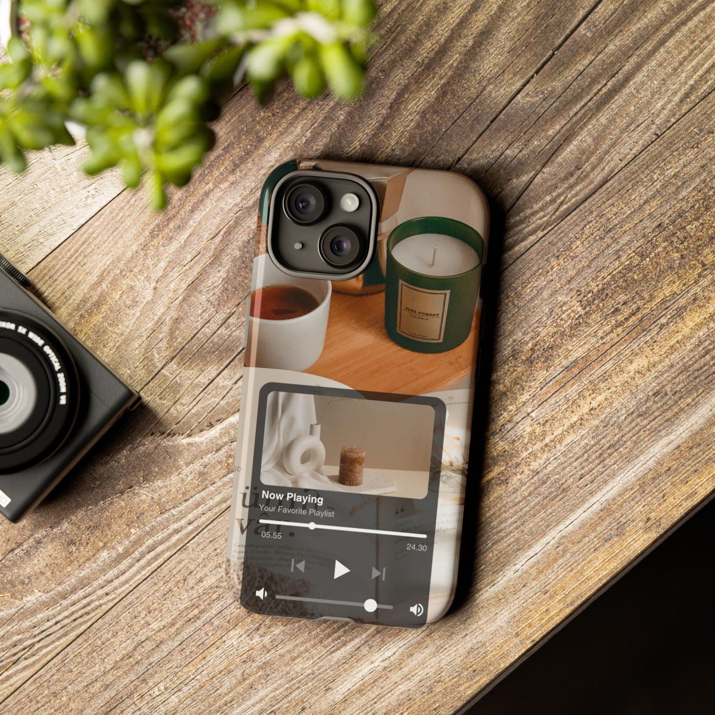 Stylish Phone Case for Music Lovers, Tough Cases, Customizable, Gifts for Her, Tech Accessories, Everyday Style