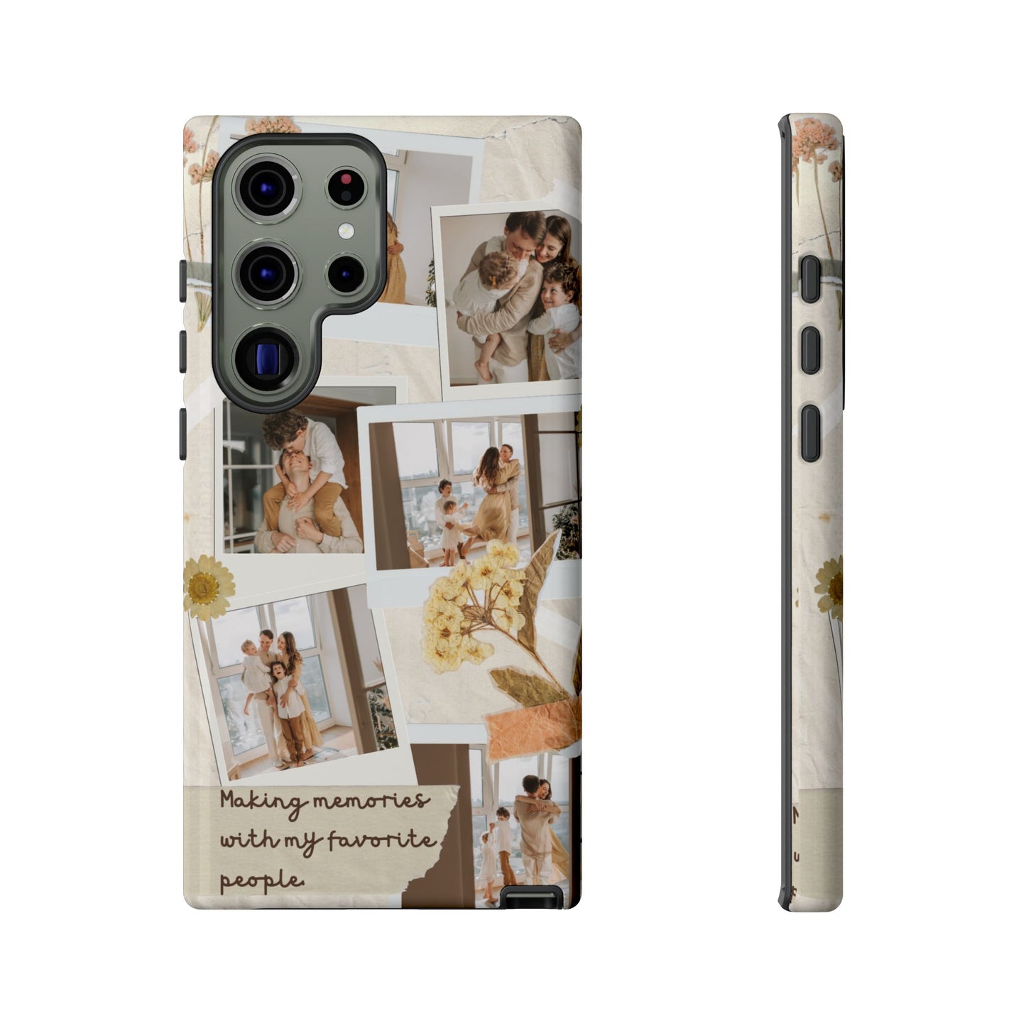 Phone Case - Photo Collage, Making Memories with My Favorite People, Custom Design, Gift for Friends and Family