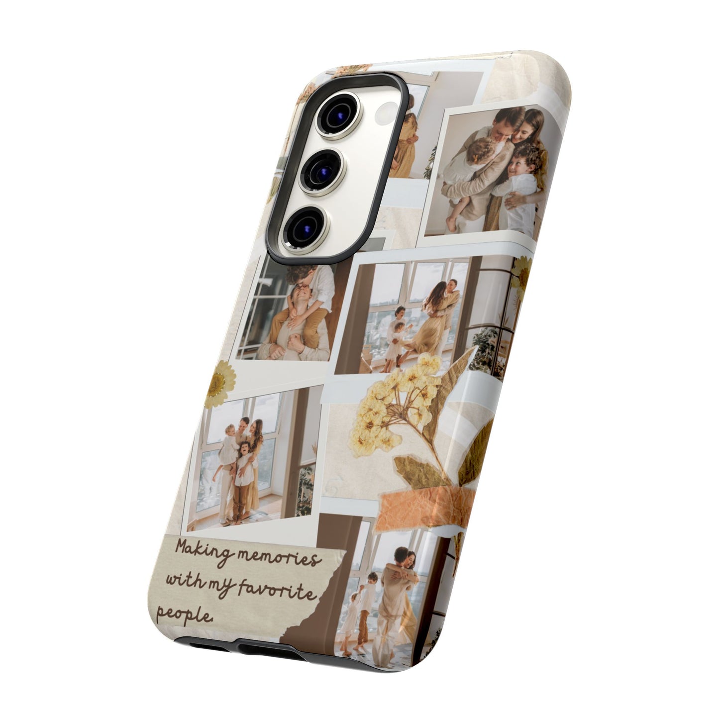 Phone Case - Photo Collage, Making Memories with My Favorite People, Custom Design, Gift for Friends and Family