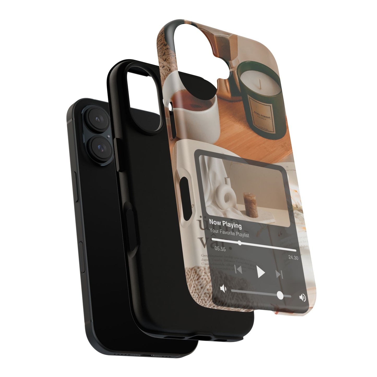 Stylish Phone Case for Music Lovers, Tough Cases, Customizable, Gifts for Her, Tech Accessories, Everyday Style