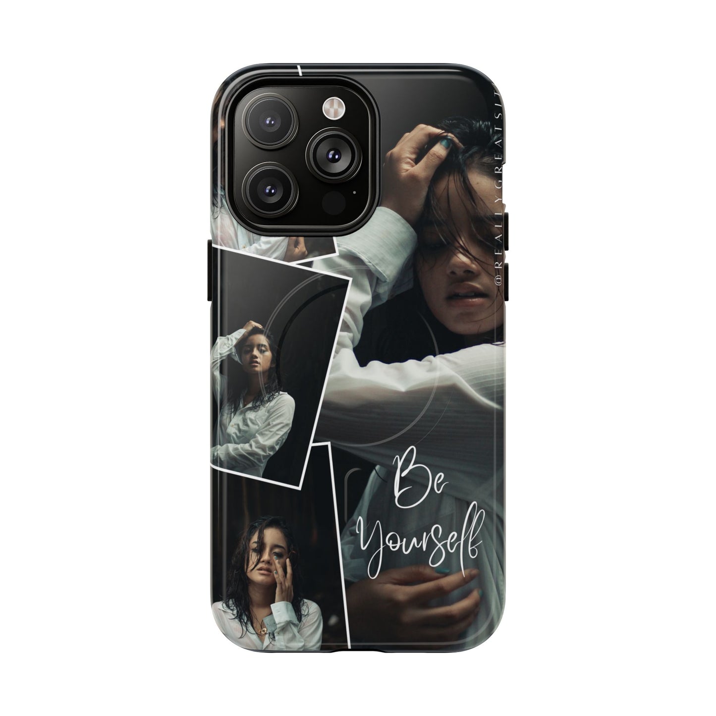 Be Yourself Tough Magnetic Case, Inspirational Phone Cover, Magnetic Case for iPhone, Aesthetic Phone Accessories, Gift for Her, Photo [...]