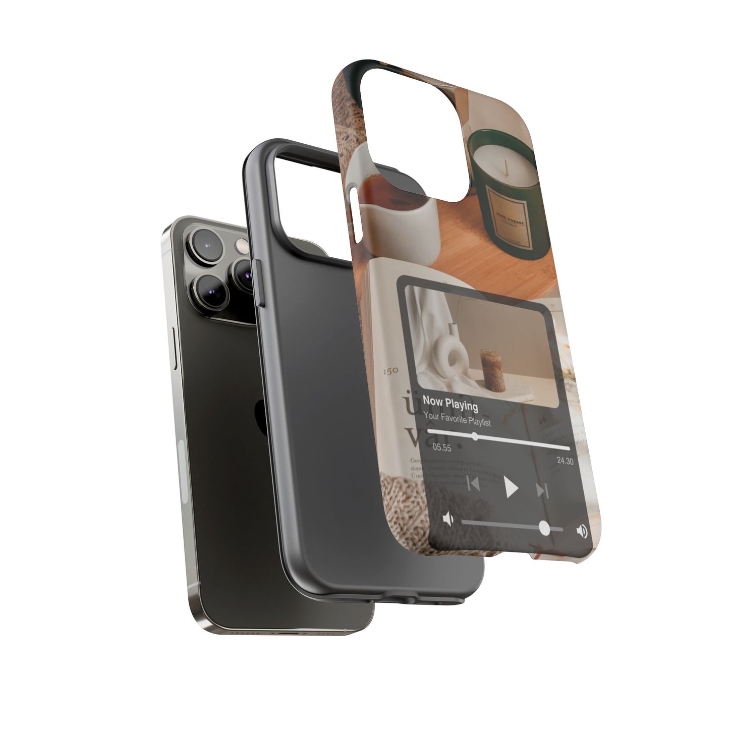 Stylish Phone Case for Music Lovers, Tough Cases, Customizable, Gifts for Her, Tech Accessories, Everyday Style