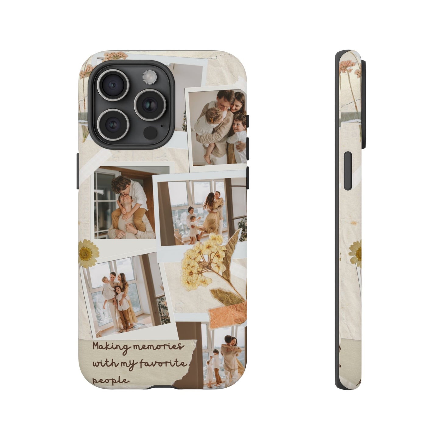 Phone Case - Photo Collage, Making Memories with My Favorite People, Custom Design, Gift for Friends and Family