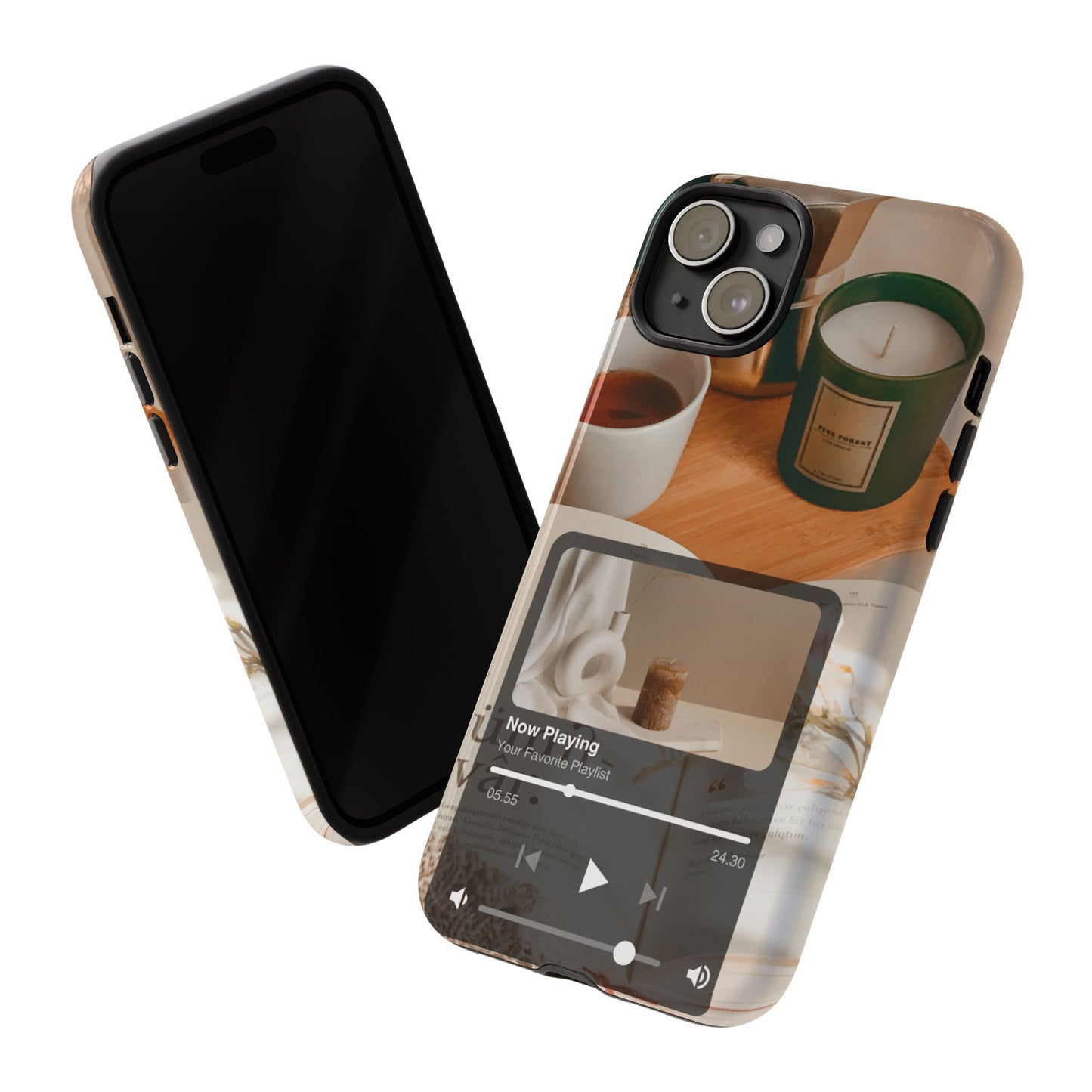 Stylish Phone Case for Music Lovers, Tough Cases, Customizable, Gifts for Her, Tech Accessories, Everyday Style