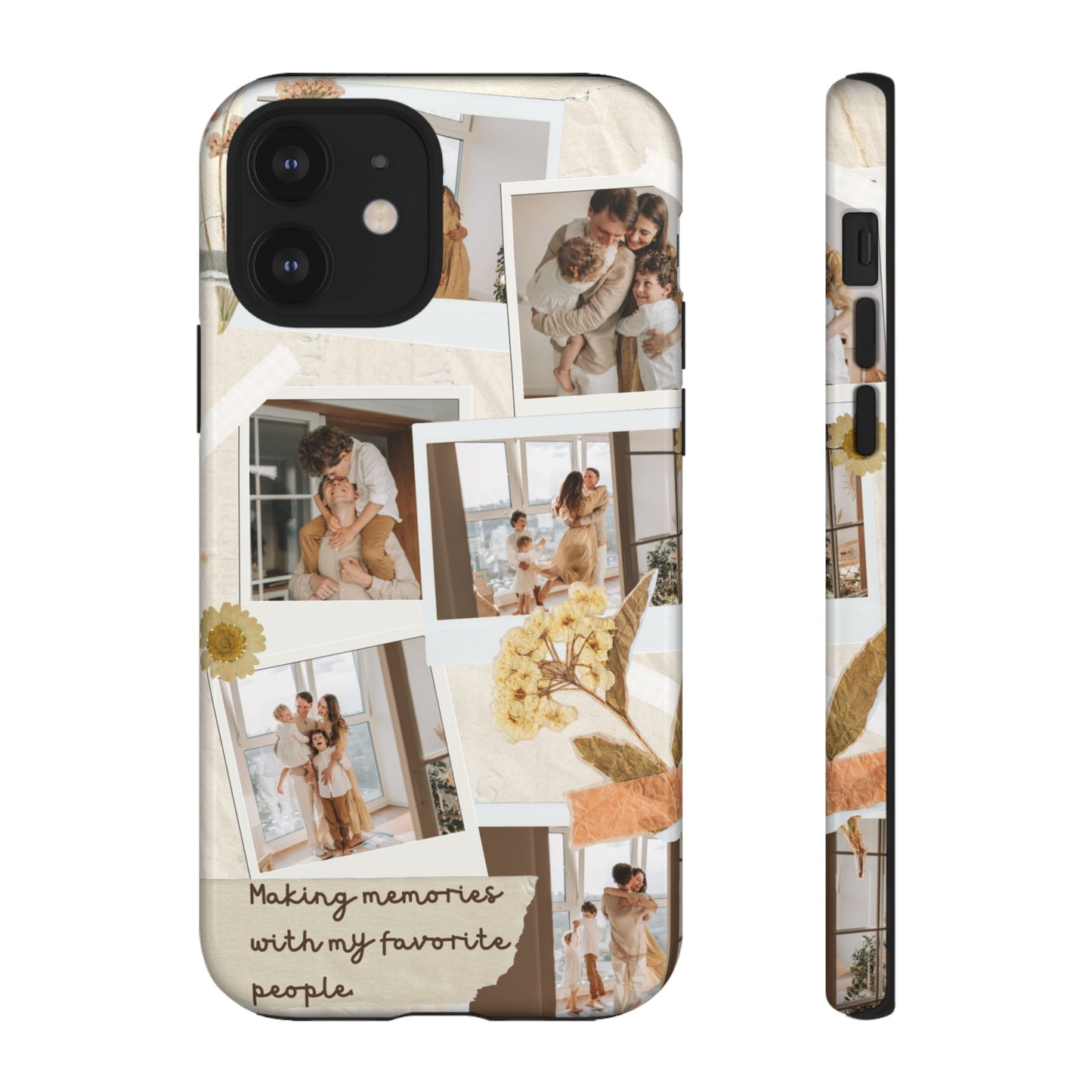 Phone Case - Photo Collage, Making Memories with My Favorite People, Custom Design, Gift for Friends and Family