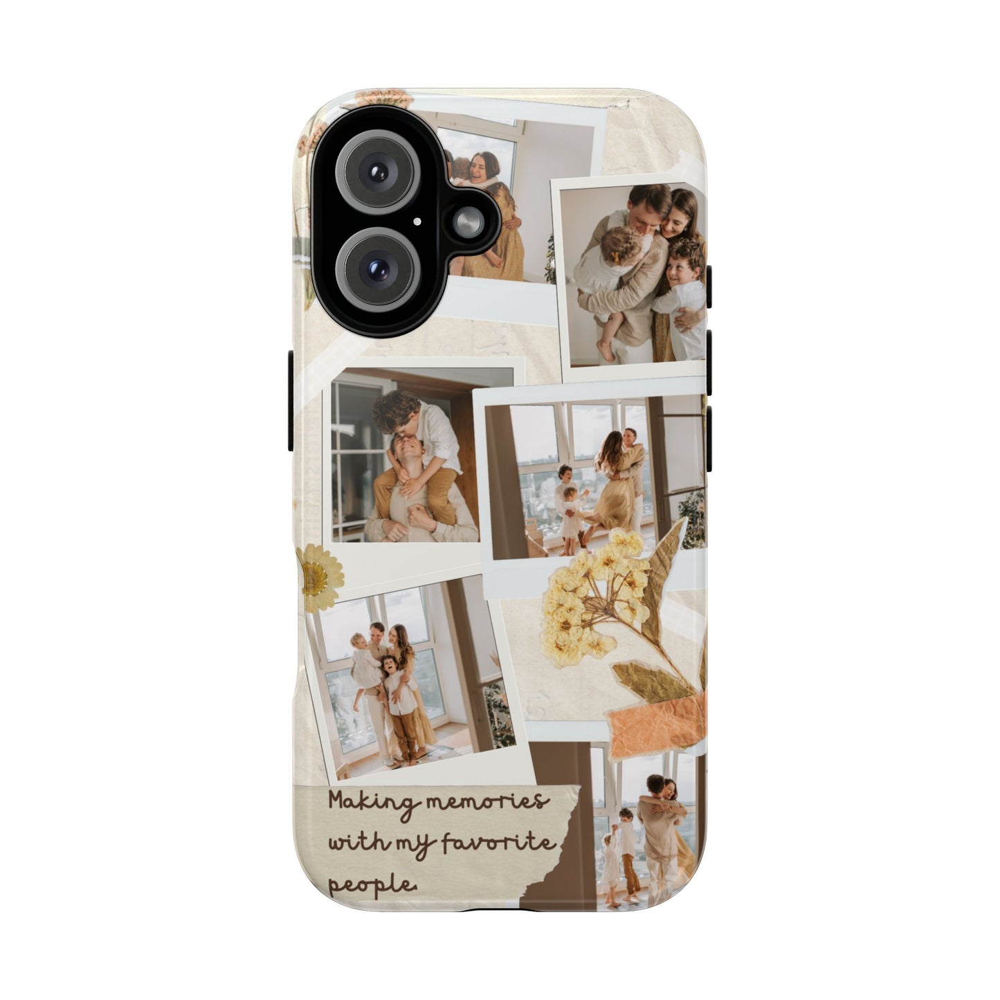 Phone Case - Photo Collage, Making Memories with My Favorite People, Custom Design, Gift for Friends and Family