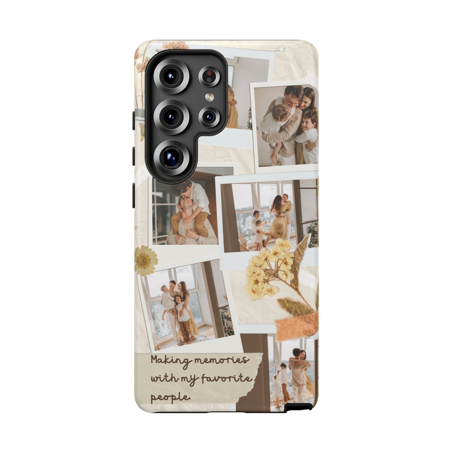 Phone Case - Photo Collage, Making Memories with My Favorite People, Custom Design, Gift for Friends and Family