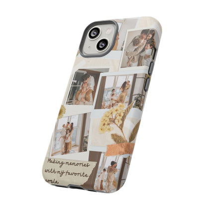 Phone Case - Photo Collage, Making Memories with My Favorite People, Custom Design, Gift for Friends and Family