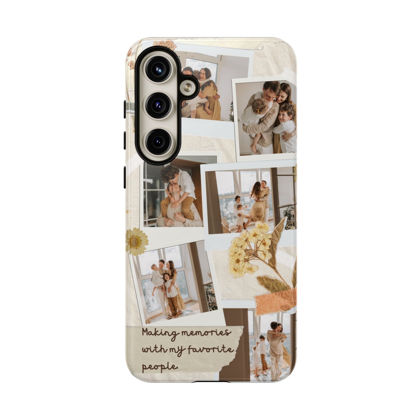 Phone Case - Photo Collage, Making Memories with My Favorite People, Custom Design, Gift for Friends and Family