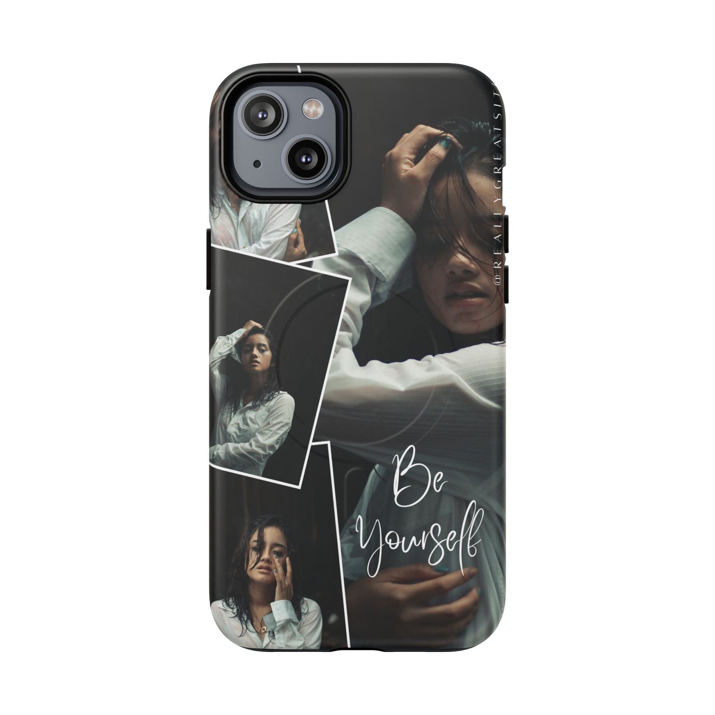 Be Yourself Tough Magnetic Case, Inspirational Phone Cover, Magnetic Case for iPhone, Aesthetic Phone Accessories, Gift for Her, Photo [...]