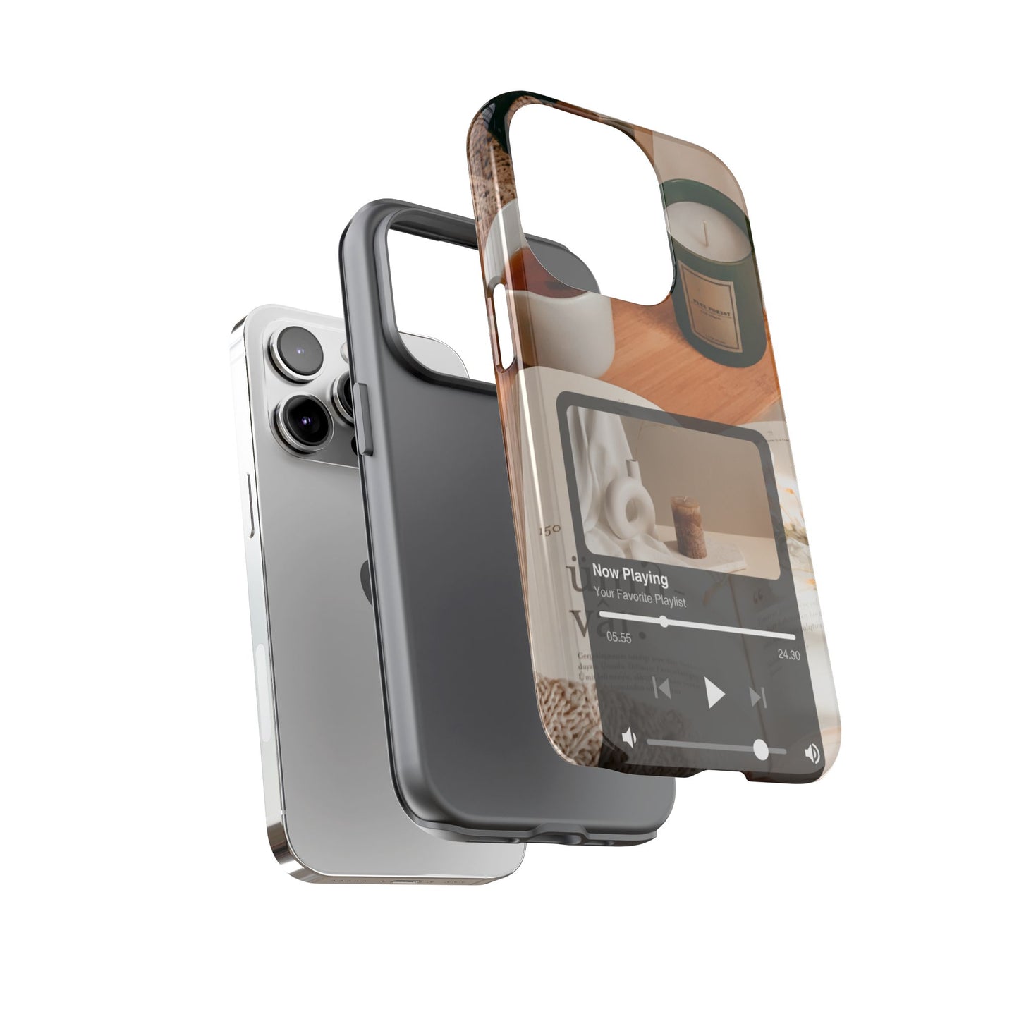 Stylish Phone Case for Music Lovers, Tough Cases, Customizable, Gifts for Her, Tech Accessories, Everyday Style