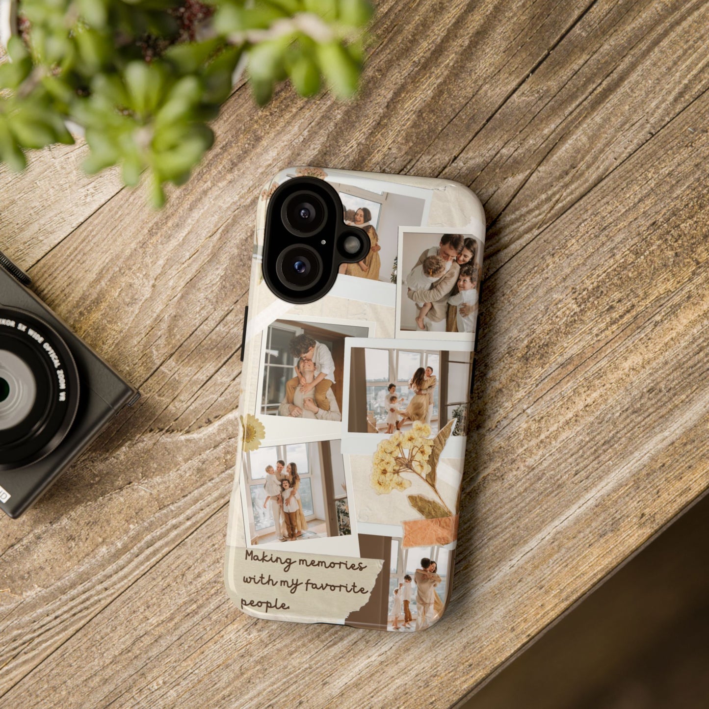 Phone Case - Photo Collage, Making Memories with My Favorite People, Custom Design, Gift for Friends and Family