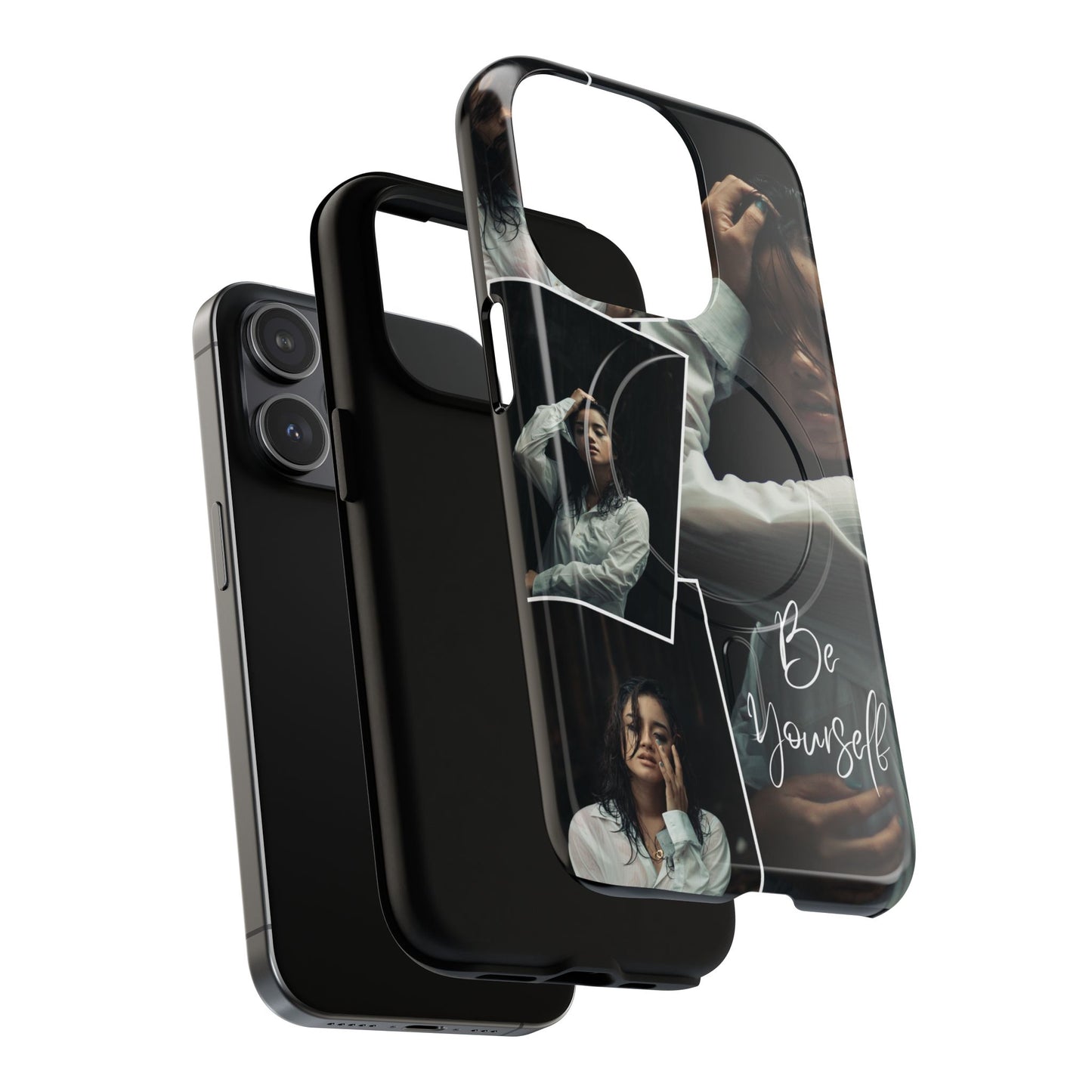 Be Yourself Tough Magnetic Case, Inspirational Phone Cover, Magnetic Case for iPhone, Aesthetic Phone Accessories, Gift for Her, Photo [...]