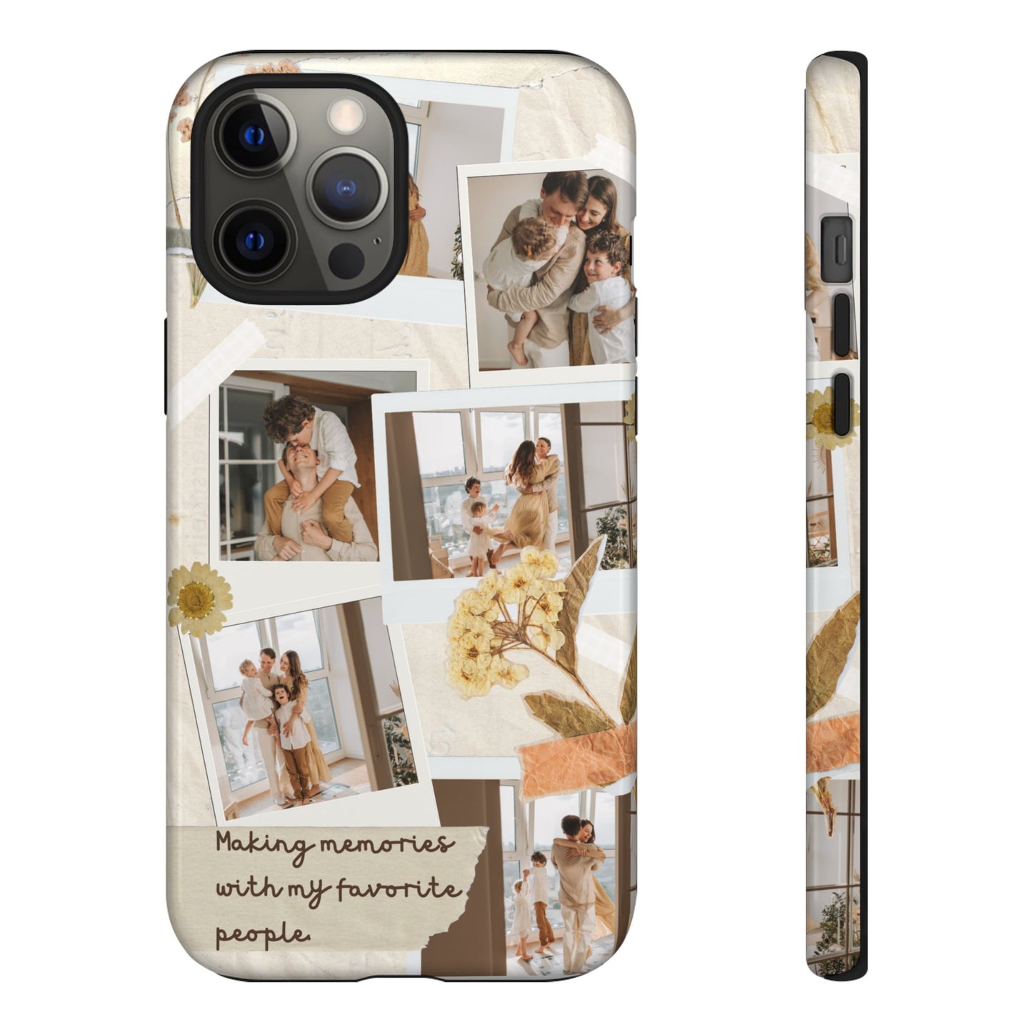Phone Case - Photo Collage, Making Memories with My Favorite People, Custom Design, Gift for Friends and Family